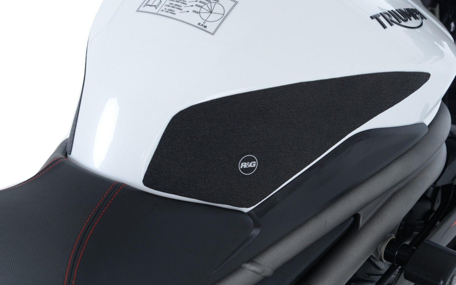 R&G Racing Tank Traction 2-Grip Kit for the Triumph Speed Triple S '18-'21 / Speed Triple RS '18-'22 R&G Racing Tank Traction 2-Grip Kit for the Triumph Speed Triple S '18-'21 / Speed Triple RS '18-'22